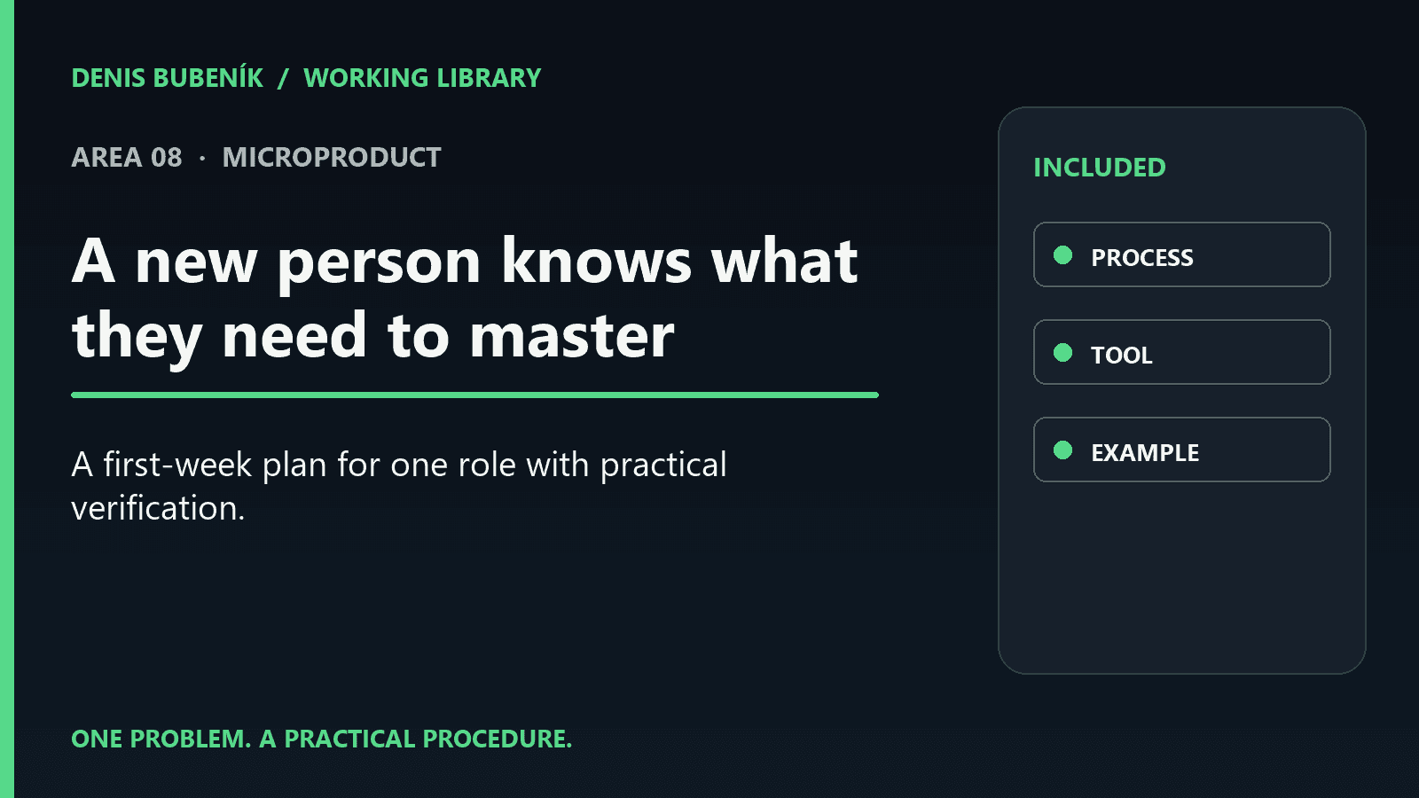 Cover for EN · A new person knows what they need to master | Microproduct