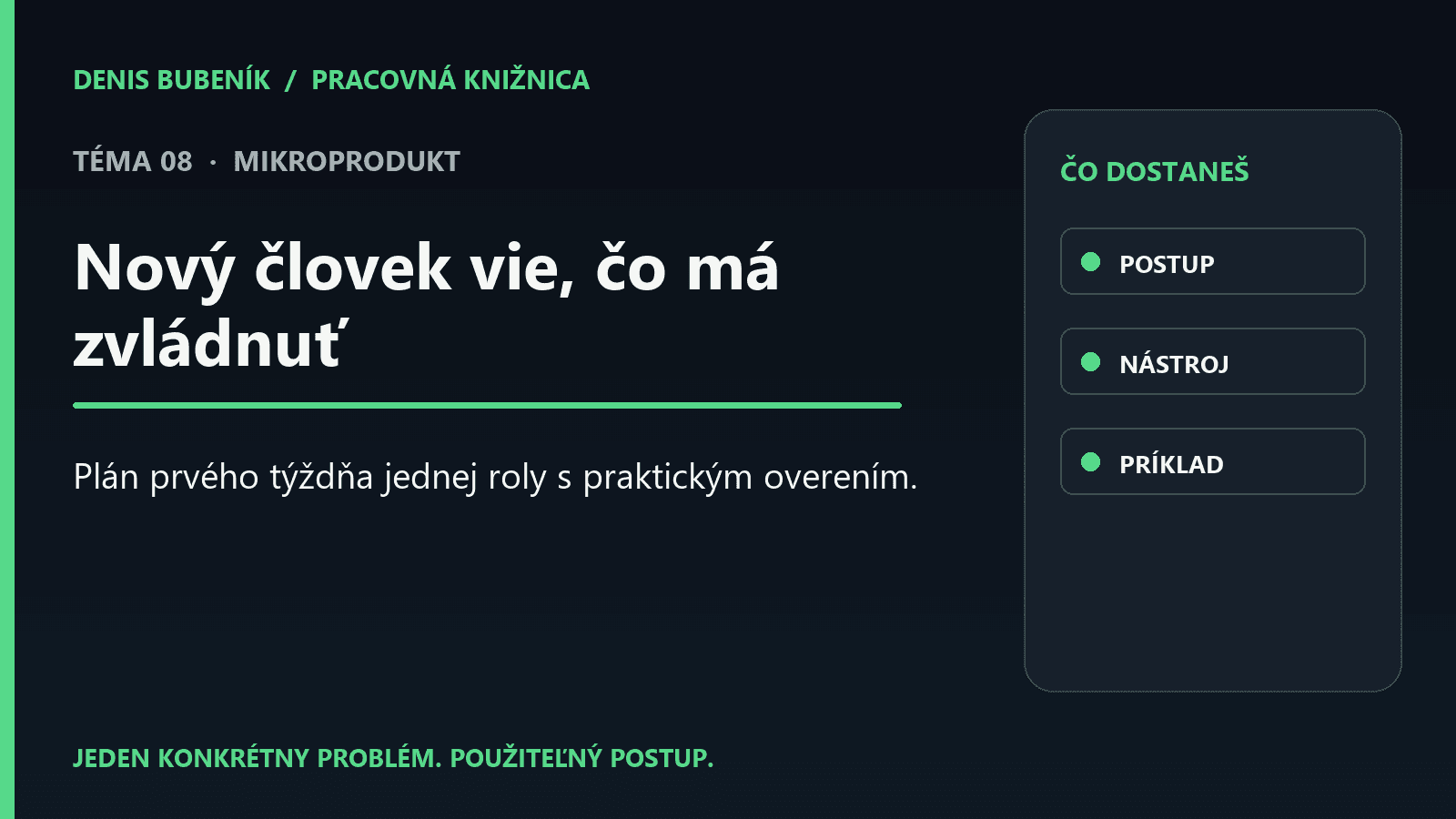 Titulka: Nový človek vie, čo má zvládnuť | Mikroprodukt